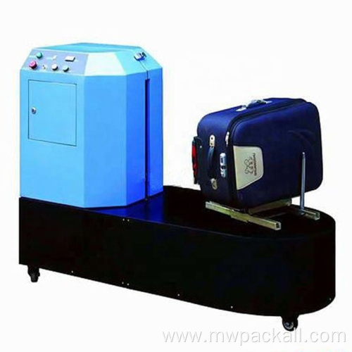 LP600-L fully automatic airport luggage wrapping machine